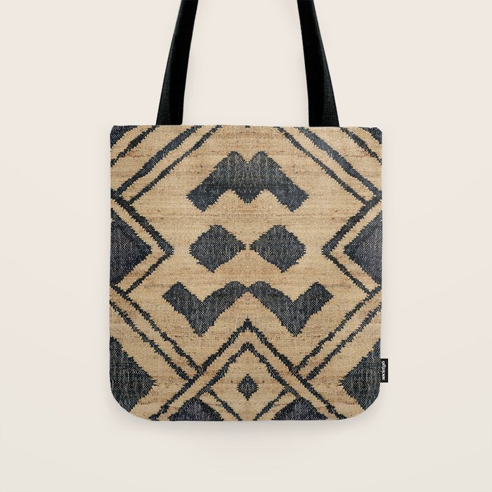 Traditional Moroccan Rug Design Tote Bag Gallery Image 1