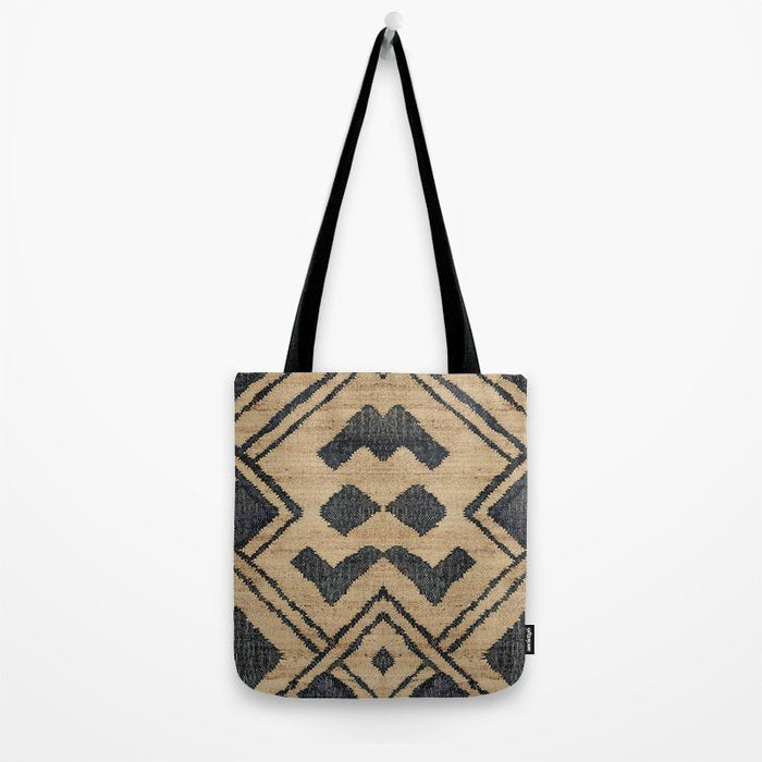 Traditional Moroccan Rug Design Tote Bag Gallery Image 2