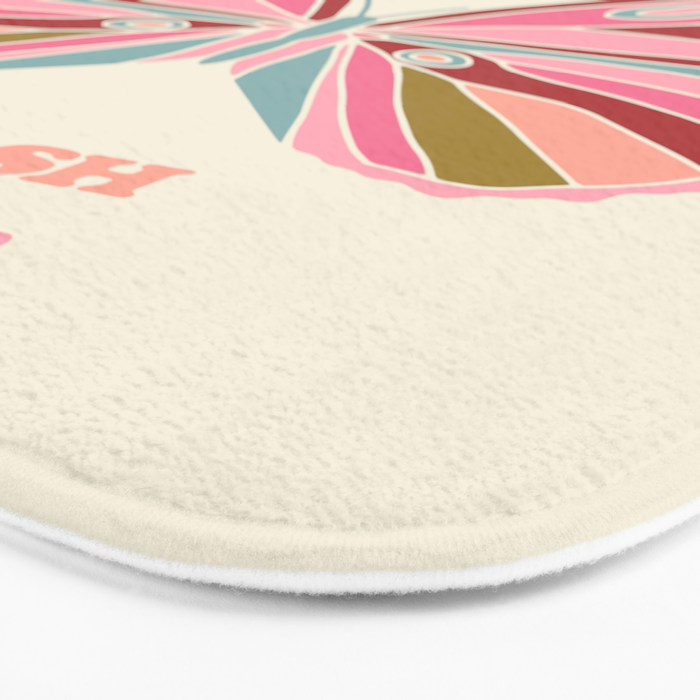 Every Day is a Fresh Start Butterfly Bath Mat Gallery Image 3