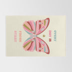 Every Day is a Fresh Start Butterfly Rug Gallery Image 2