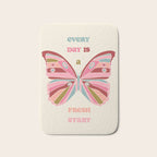 Every Day is a Fresh Start Butterfly Bath Mat Gallery Image 1