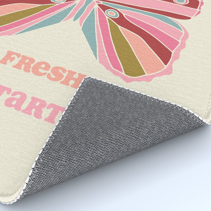 Every Day is a Fresh Start Butterfly Rug Gallery Image 4