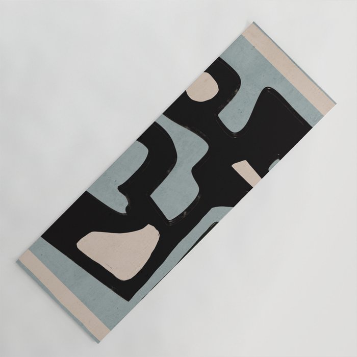 Modern Abstract Minimal Shapes 114 Yoga Mat Gallery Image 1