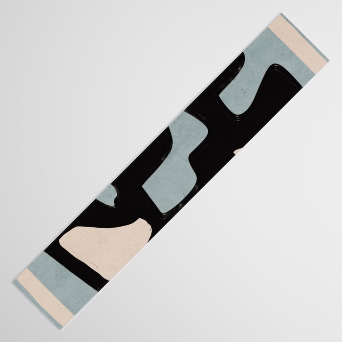 Modern Abstract Minimal Shapes 114 Table Runner Gallery Image 3