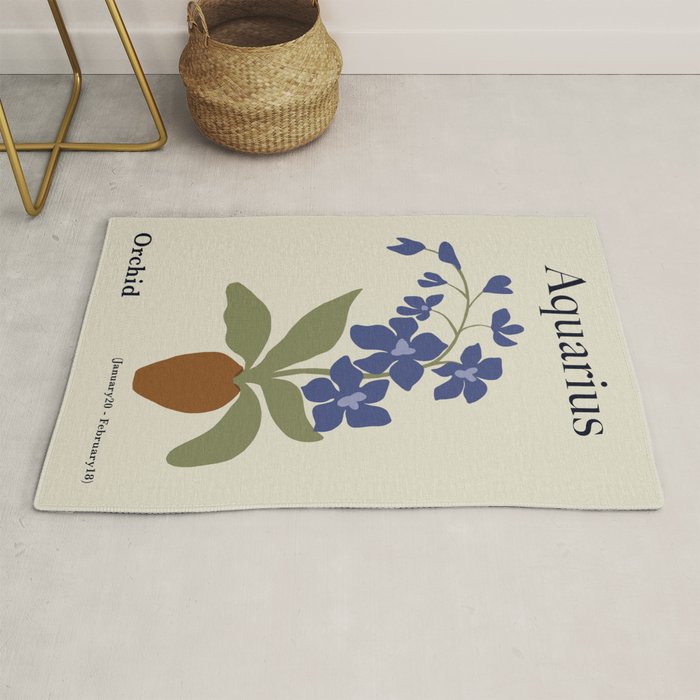 Aquarius Orchid  Rug Gallery Image 1