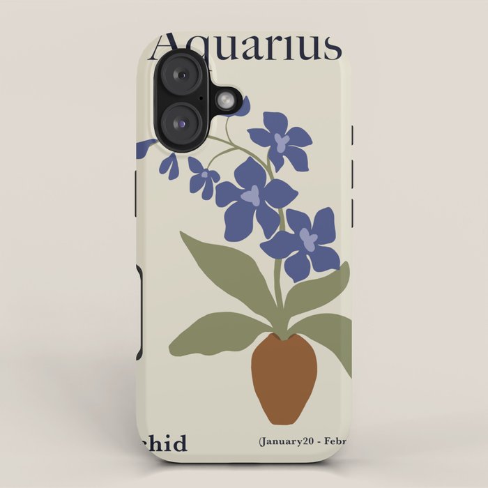 Aquarius Orchid  iPhone Case Gallery Image 1
