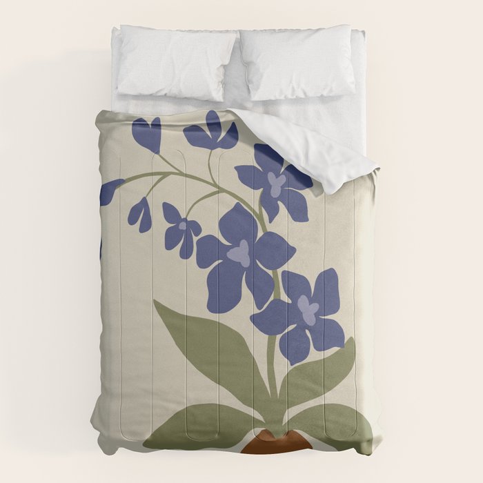Aquarius Orchid  Comforter Gallery Image 1