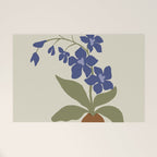 Aquarius Orchid  Welcome Mat Gallery Image 1