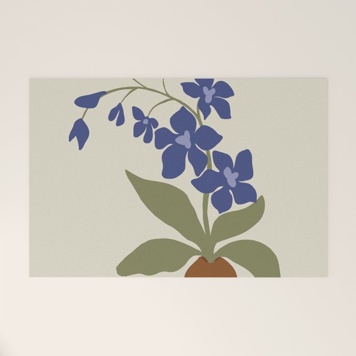 Aquarius Orchid  Welcome Mat Gallery Image 1
