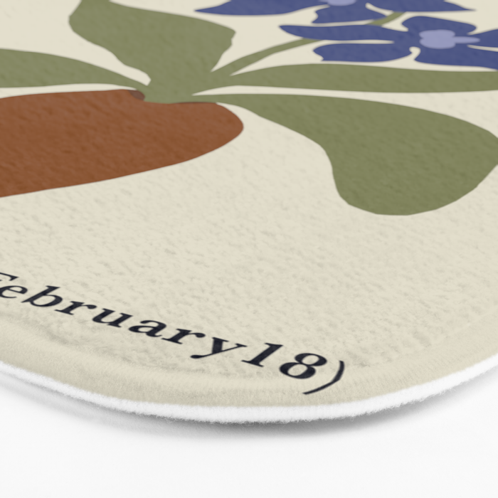 Aquarius Orchid  Bath Mat Gallery Image 3