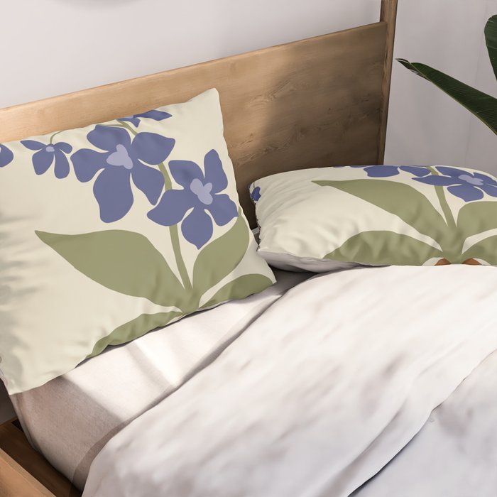 Aquarius Orchid  Pillow Sham Gallery Image 2