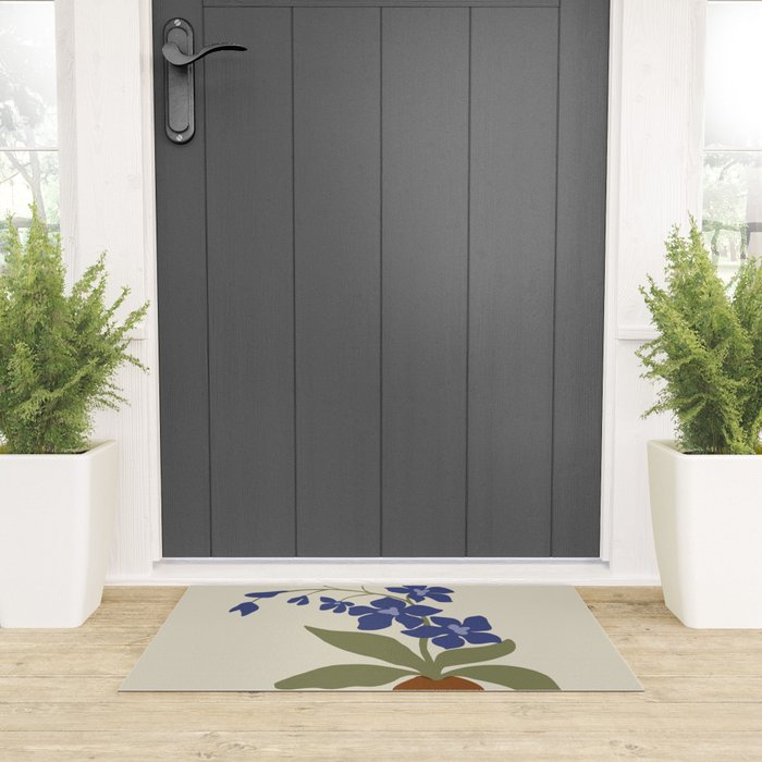 Aquarius Orchid  Welcome Mat Gallery Image 3