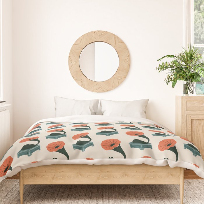 Grameowphone Duvet Cover Gallery Image 3