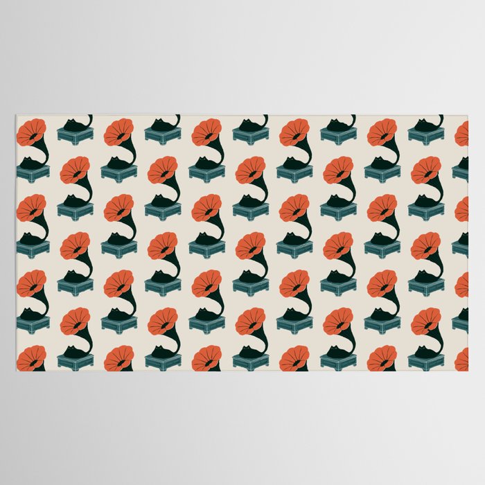 Grameowphone Tablecloth Gallery Image 2