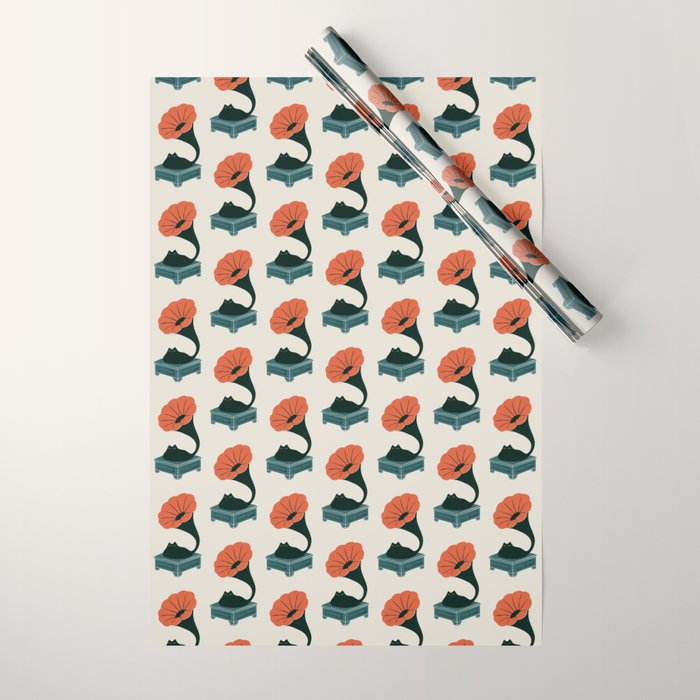Grameowphone Wrapping Paper Gallery Image 1
