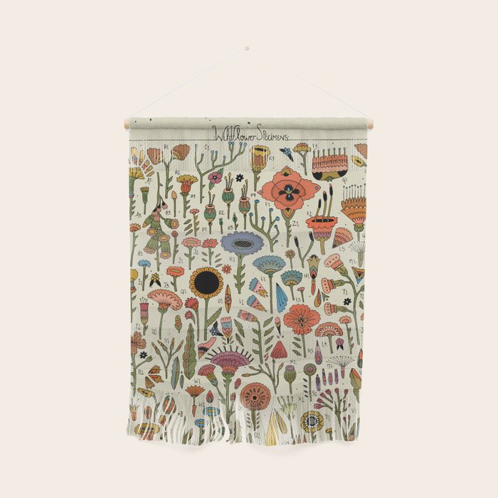 Wildflower Chart Wall Hanging Gallery Image 1