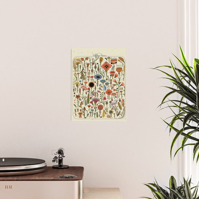 Wildflower Chart Poster Gallery Image 2
