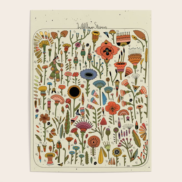 Wildflower Chart Poster Gallery Image 4