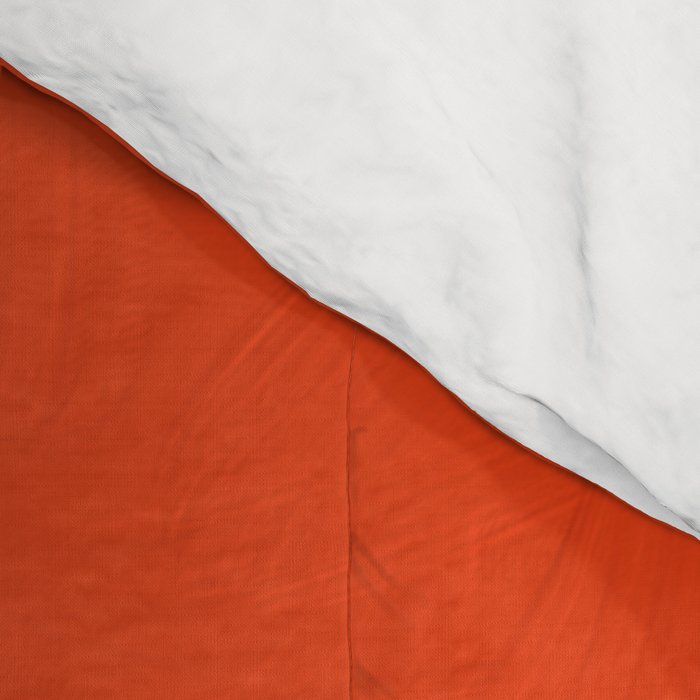 Curved Trajectories (Fuchsia Pink and Orange) Comforter Gallery Image 4