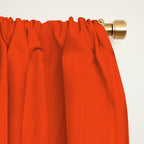 Curved Trajectories (Fuchsia Pink and Orange) Window Curtain Gallery Image 2