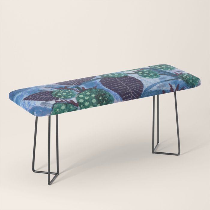 In Season in Blue Raspberry & Teal Bench Gallery Image 1