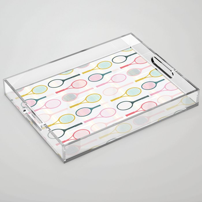 Tennis Team Acrylic Tray Gallery Image 1