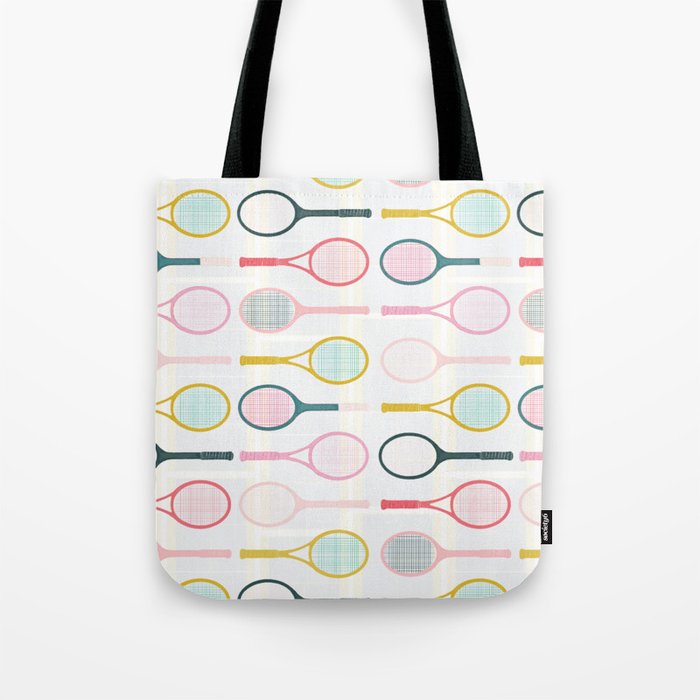 Tennis Team Tote Bag Gallery Image 1