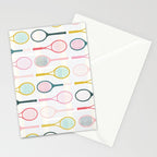 Tennis Team Stationery Card Gallery Image 2
