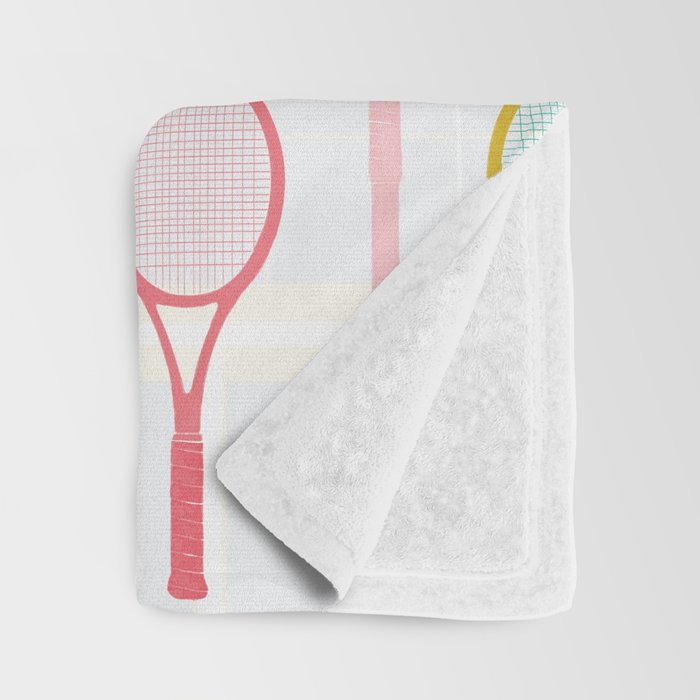 Tennis Team Throw Blanket Gallery Image 3