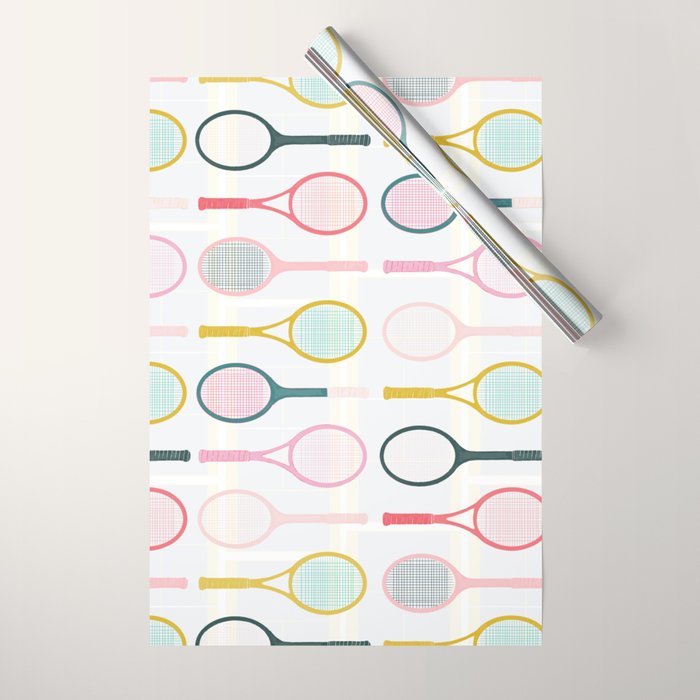 Tennis Team Wrapping Paper Gallery Image 1