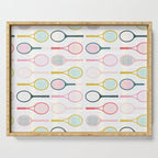 Tennis Team Serving Tray Gallery Image 1