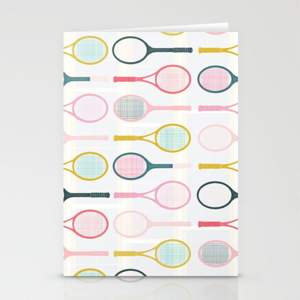 Tennis Team Stationery Card Gallery Image 2