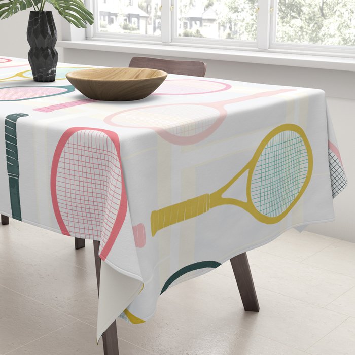 Tennis Team Tablecloth Gallery Image 3