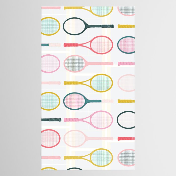 Tennis Team Tablecloth Gallery Image 2