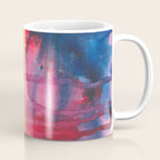 Color Play - abstract watercolor acrylic painting Coffee Mug Gallery Image 1