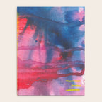 Color Play - abstract watercolor acrylic painting Notebook Gallery Image 4