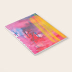 Color Play - abstract watercolor acrylic painting Notebook Gallery Image 3
