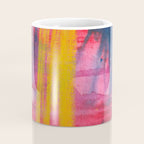 Color Play - abstract watercolor acrylic painting Coffee Mug Gallery Image 4