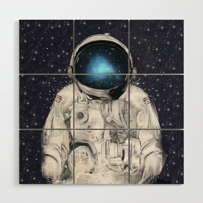 space adventurer Wood Wall Art Gallery Image 1
