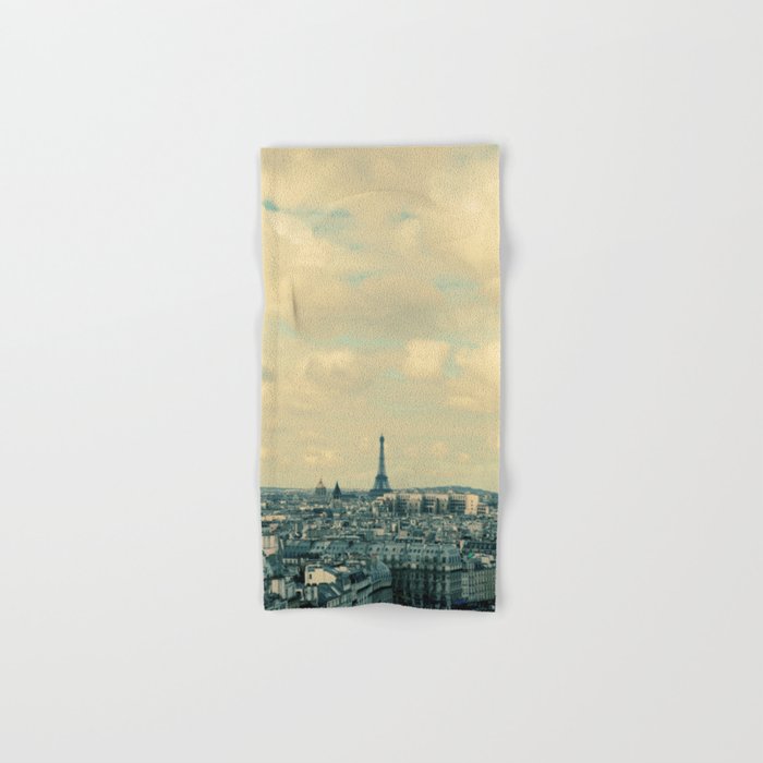 Paris In Blue Bath Towel Gallery Image 1