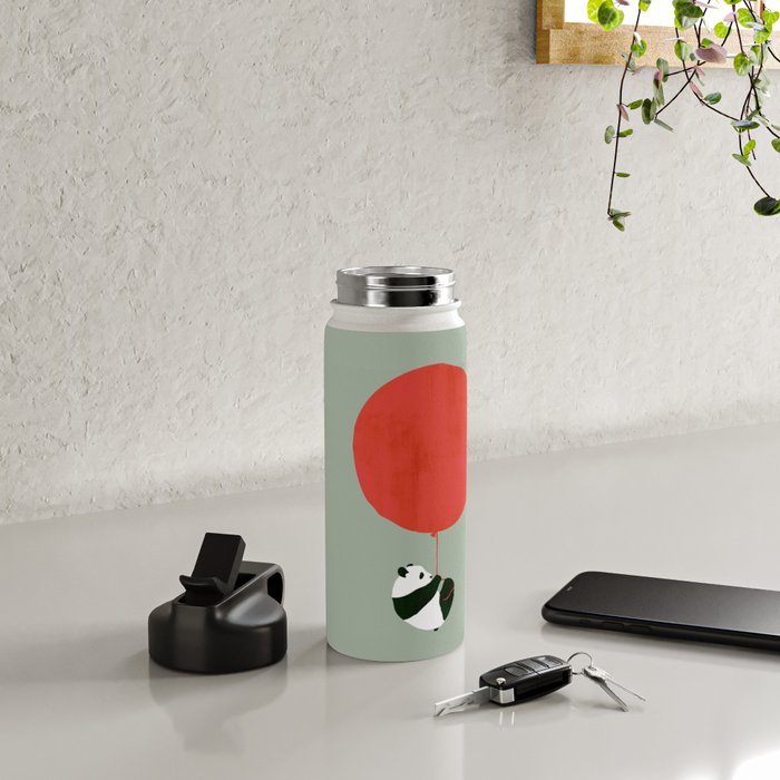Traveling panda Water Bottle Gallery Image 4