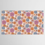 Boho Harvest Blooms - Cream Tablecloth Gallery Image 2