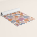 Boho Harvest Blooms - Cream Yoga Mat Gallery Image 2