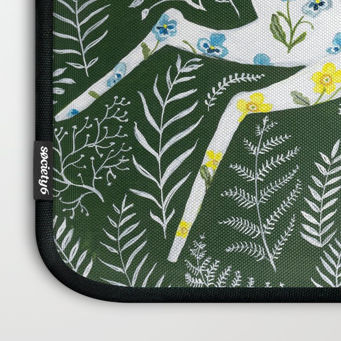 Spring Garden Deer Laptop Sleeve Gallery Image 3