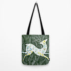 Spring Garden Deer Tote Bag Gallery Image 2