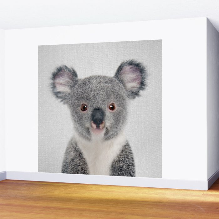 Baby Koala - Colorful Wall Mural Gallery Image 2