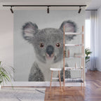 Baby Koala - Colorful Wall Mural Gallery Image 1