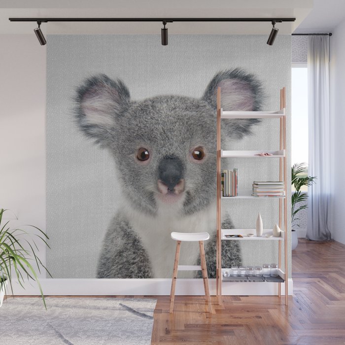 Baby Koala - Colorful Wall Mural Gallery Image 1