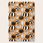 Autumn pumpkin harvest art pattern Cutting Board Gallery Image 1