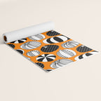 Autumn pumpkin harvest art pattern Yoga Mat Gallery Image 2